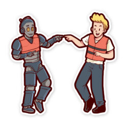 Robot Sticker